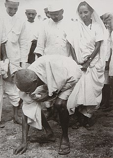 Gandhi-la marcha de la sal-India 2