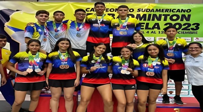 IND Venezuela en Suramericano de Bádminton
