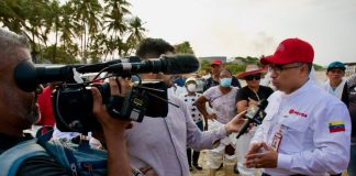 Pedro Tellechea-PDVSA-costas de Carabobo y Falcón-playas limpias-derrame