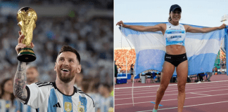 Messi y Cassetta reciben y celebran premios Olimpia de Oro