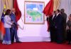 Develan nuevo mapa de Venezuela en el Parlamento Nacional