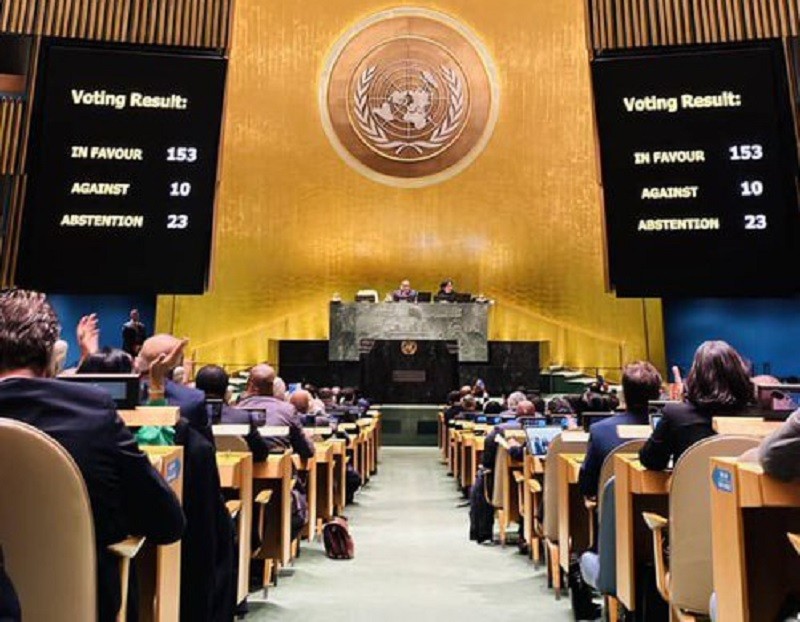 onu Respaldo al alto al fuego