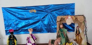 Muestra de pesebres de muñecas de trapo