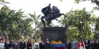 Diputados Asamblea Nacional - Ofrenda Floral