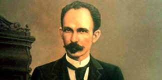 Llegada de José Martí a Caracas