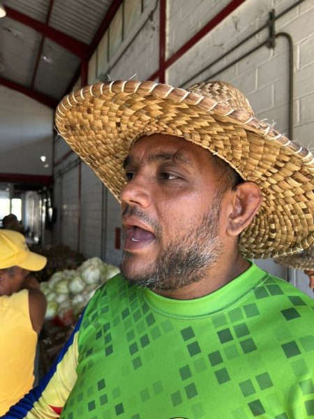 Ricardo Espinoza, presidente del Movimiento Nacional Campesino 1