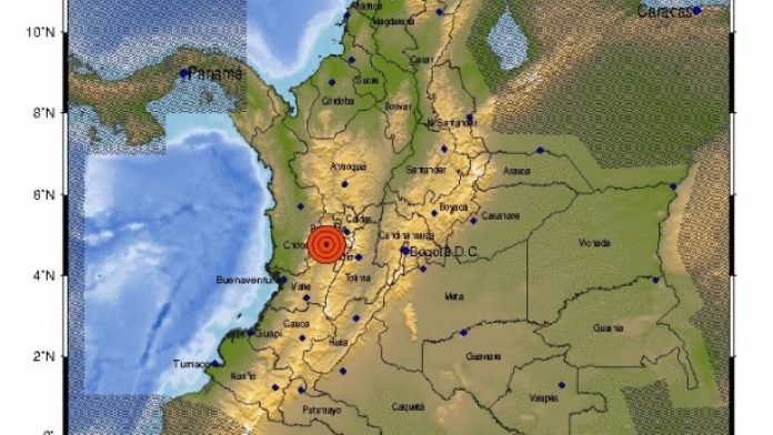 Sismo en Colombia