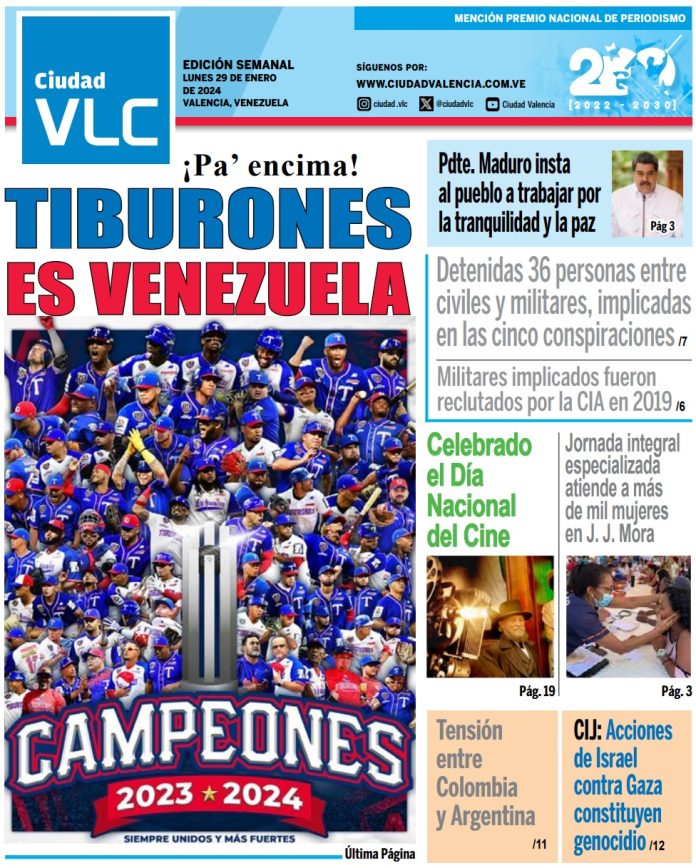 La edición semanal 29 de enero