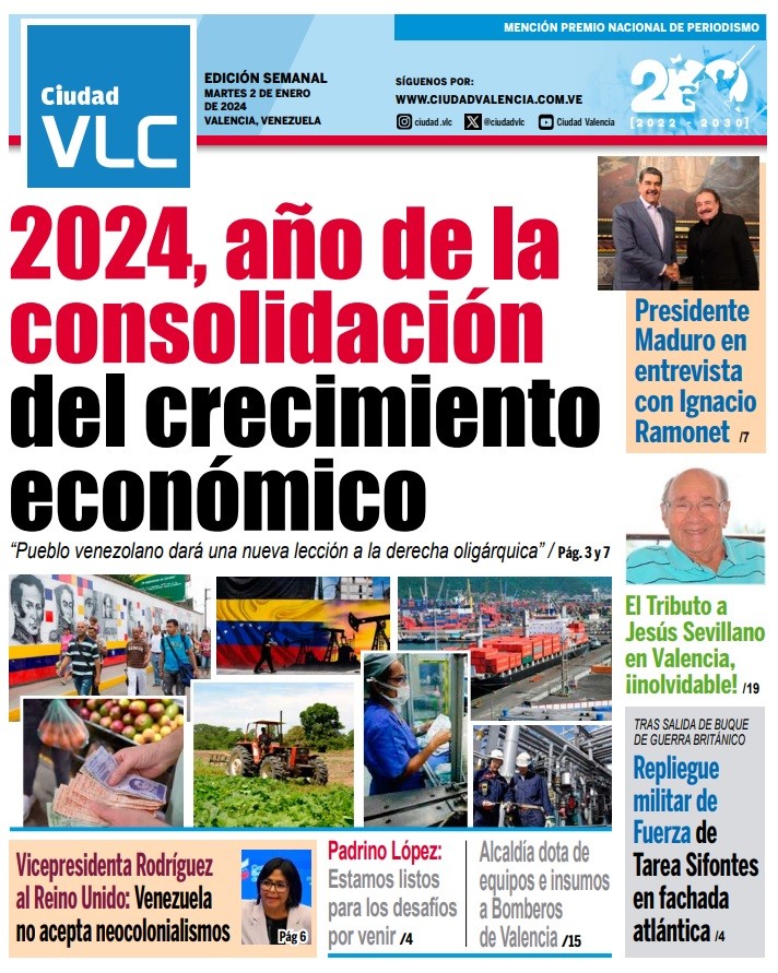 La edición semanal del 2 de enero