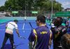 Reinauguran cancha de usos múltiples en urbanización Los Sauces de Valencia Cancha de usos múltiples
