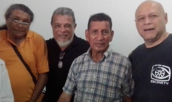 Daniel Hippie Peña-Rubén Serrano, Nelson Escalona y Giovanni Gómez- izq a der 2