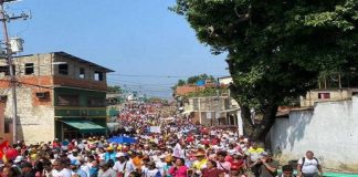 Pdte. Maduro celebró manifestación patriota del pueblo de Cúa