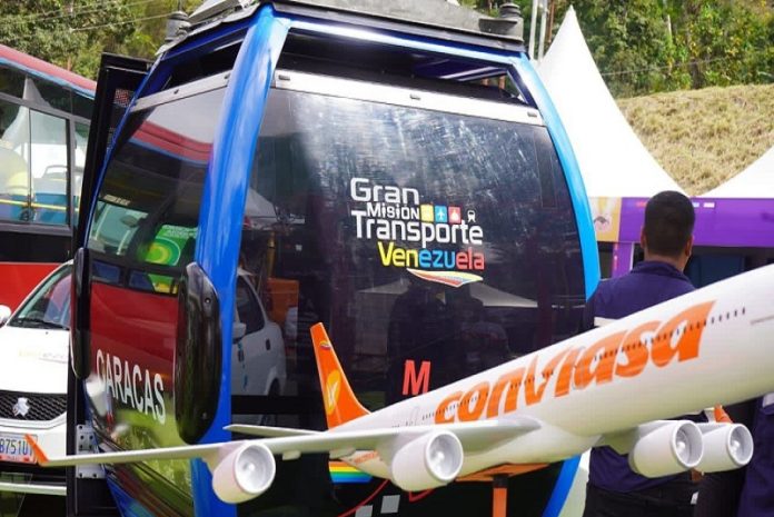 Conviasa exhibe avances