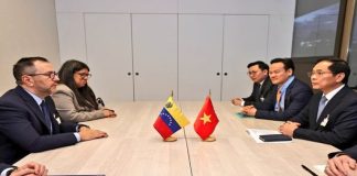 Cancilleres de Venezuela y Vietnam reafirman cooperación