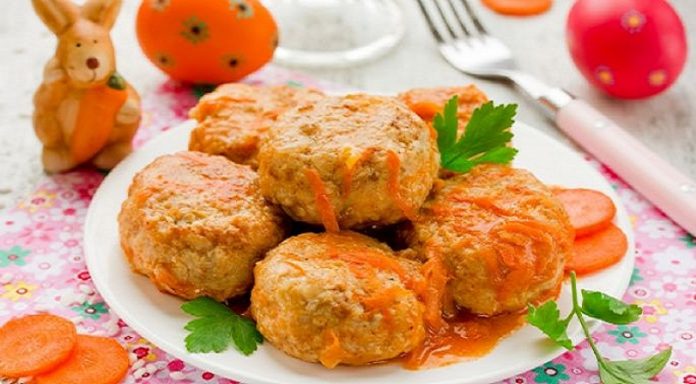 Tortitas de zanahoria con atún y avena