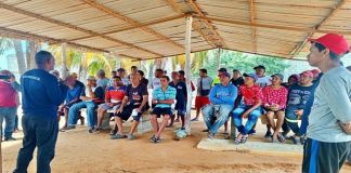 Pescadores debatieron las 7T en el área productiva