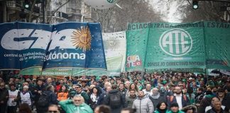 A partir de la medianoche de este martes, arrancó un nuevo paro nacional de 24 horas  en Argentina, convocado por la Asociación Trabajadores del Estado (ATE)