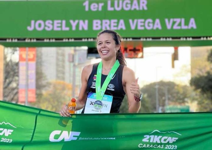 Carabobeña Joselyn Brea gana el Maratón CAF Caracas