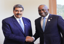 Pdte. Maduro se reúne con primer ministro de Dominica Roosevelt Skerrit