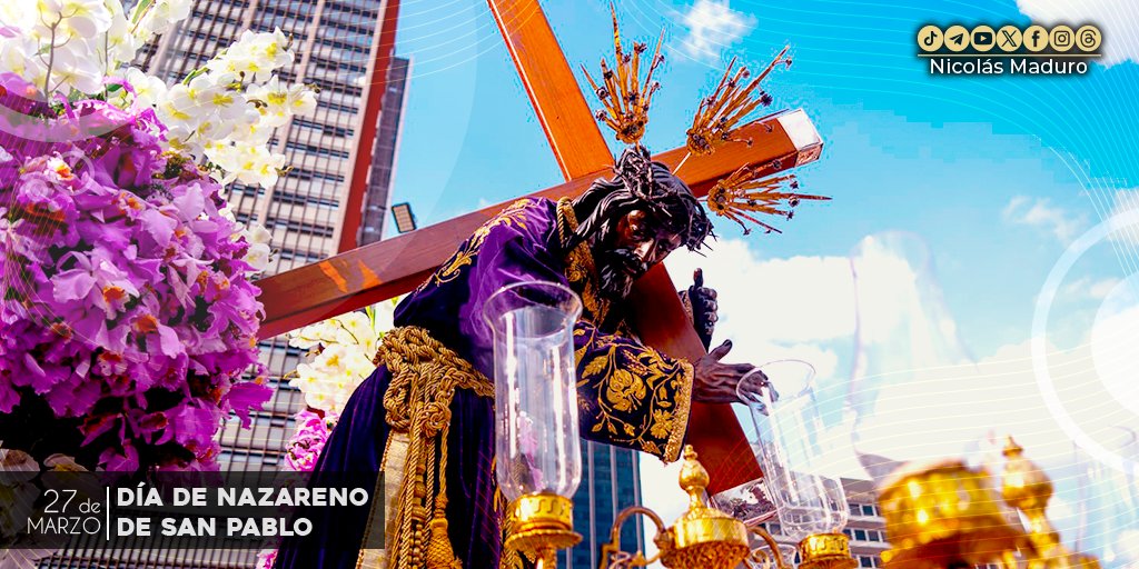 Nazareno - Maduro - Reflexión Nazareno - Maduro - Reflexión