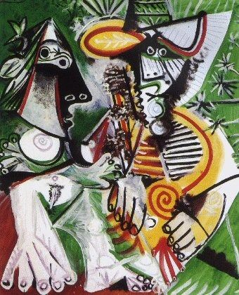 Pablo Picasso Homme et Femme 