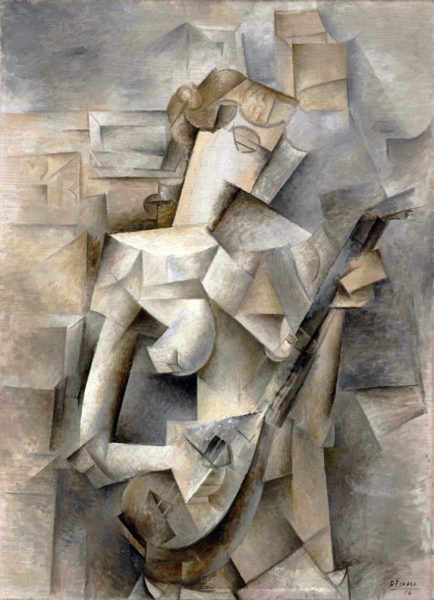 Picasso, Ragazza col mandolino, 1910