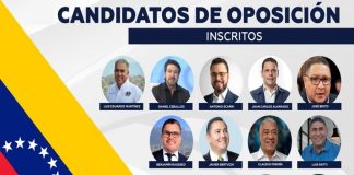 Candidatos de oposición
