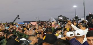 Presidente Maduro recibió el calor del pueblo de Puerto Cabello