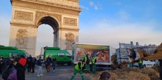 protesta de agricultores