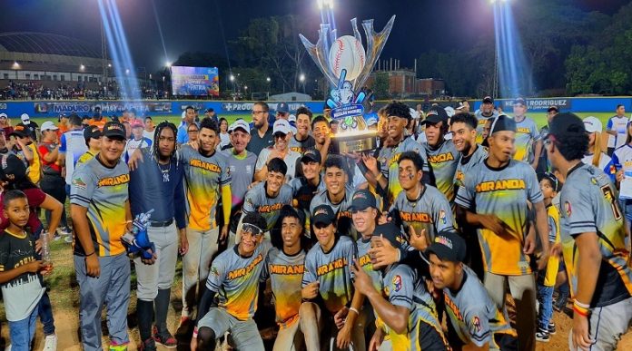 Copa Nicolás Maduro beisbol Sub 18