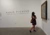 “El Genio de la Pintura en el Museo de la Cultura” por Penélope Tovar Foto Orlando Baquero-Penélope Tovar-Picasso-Museo de la Cultura