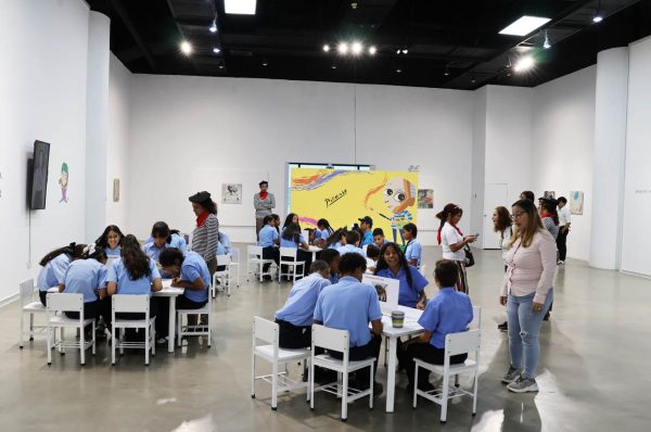 Museo de la Cultura de Valencia-exposición Picasso-colegios carabobeños, estudiantes