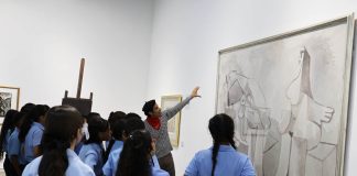 Museo de la Cultura de Valencia-exposición Picasso-colegios carabobeños, estudiantes