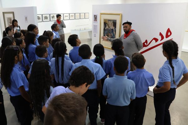 Museo de la Cultura de Valencia-exposición Picasso-colegios carabobeños, estudiantes