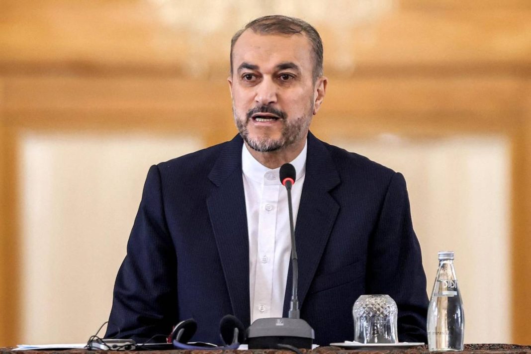Irán-Israel-acciones defensivas-canciller iraní Hossein Amir-Abdollahian Irán-Israel-acciones defensivas-canciller iraní Hossein Amir-Abdollahian