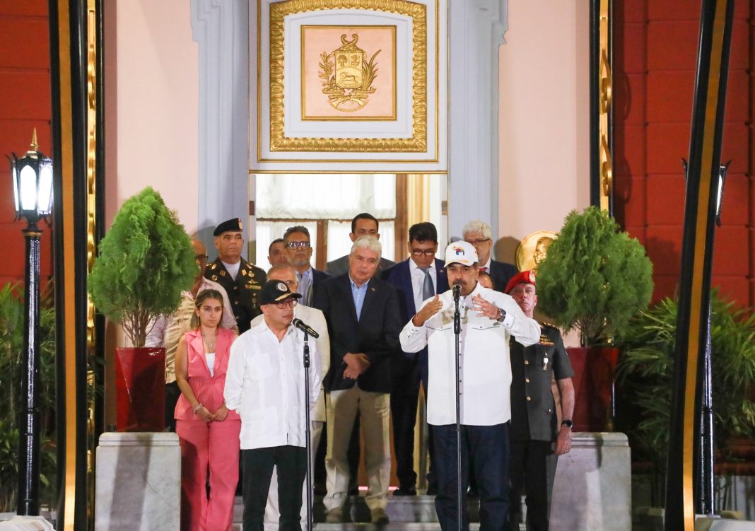 Presidentes Maduro y Petro-Venezuela-Colombia 2 Presidentes Maduro y Petro-Venezuela-Colombia 2
