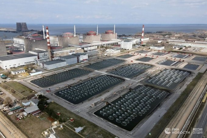 Rusia Planta nuclear de Zaporozhie