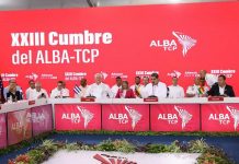Líderes de ALBA-TCP rechazan injerencia electoral