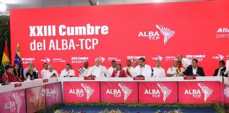 Líderes de ALBA-TCP rechazan injerencia electoral