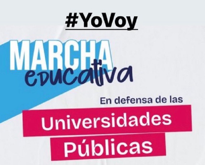 argeenit movilización para la defensa de la educación pública