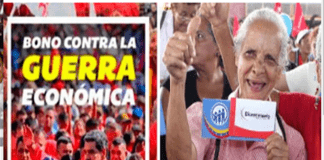 Continúa la entrega del Bono Contra la Guerra Económica para jubilados públicos