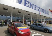 Venezuela extiende horario de tránsito por puentes fronterizos con Colombia