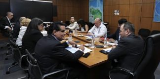 Alex Saab se reune con canciller Yván Gil en pro de la innovación productiva