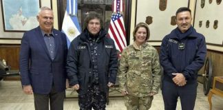 Pdte. Milei permitirá la construcción de una base militar de EEUU en Argentina