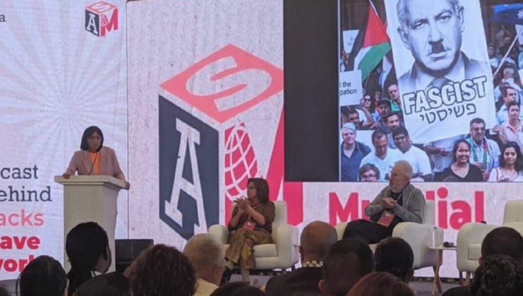 Delcy Rodríguez: “el capitalismo es la mayor amenaza de la humanidad” Delcy Rodríguez: “el capitalismo es la mayor amenaza de la humanidad”