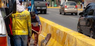 Carabobo: Adelantan trabajos de mantenimiento y recuperación vial en Guacara