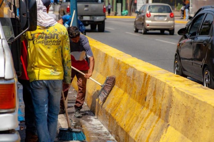 Carabobo: Adelantan trabajos de mantenimiento y recuperación vial en Guacara