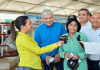 Vicepresidenta estuvo en la inauguración de la Feria Nacional del Cebú