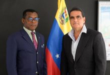 Presidente del CIIP Alex Saab recibió a embajador de Guinea Ecuatorial