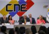 CNE exige a la Unión Europea que cese la hostilidad y asedio contra Venezuela CNE - Elvis Amoroso